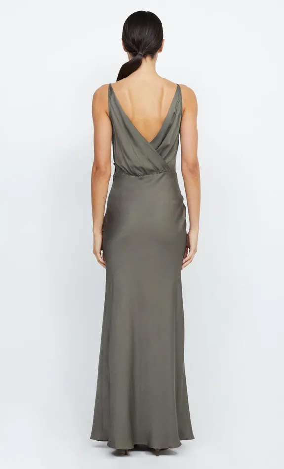 Woman Bec Bridge Maxi Dresses ADORE V MAXI DRESS Dark Willow Woman Bec Bridge Maxi Dresses ADORE V MAXI DRESS Dark Willow