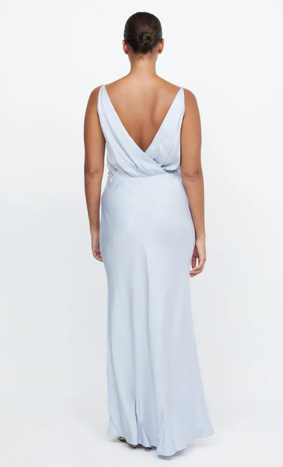 Woman Bec Bridge Maxi Dresses ADORE V MAXI DRESS Dusty Blue Woman Bec Bridge Maxi Dresses ADORE V MAXI DRESS Dusty Blue