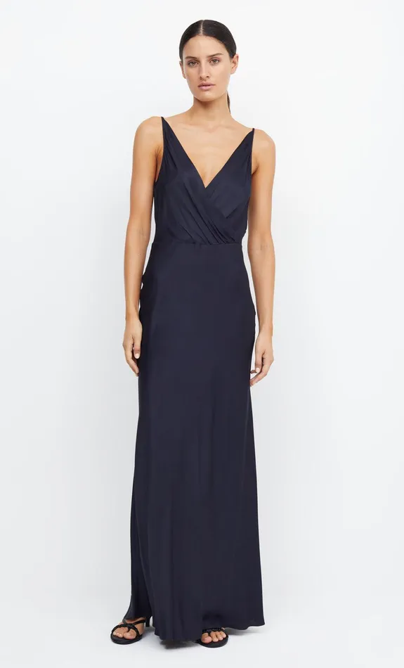 Woman Bec Bridge Maxi Dresses ADORE V MAXI DRESS Ink