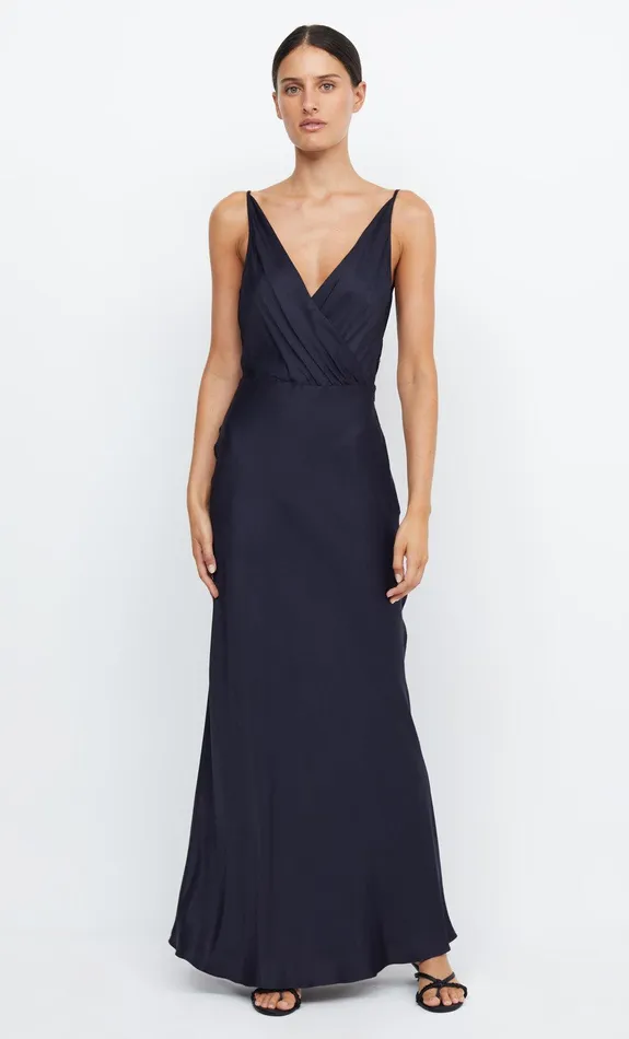 Woman Bec Bridge Maxi Dresses ADORE V MAXI DRESS Ink Woman Bec Bridge Maxi Dresses ADORE V MAXI DRESS Ink