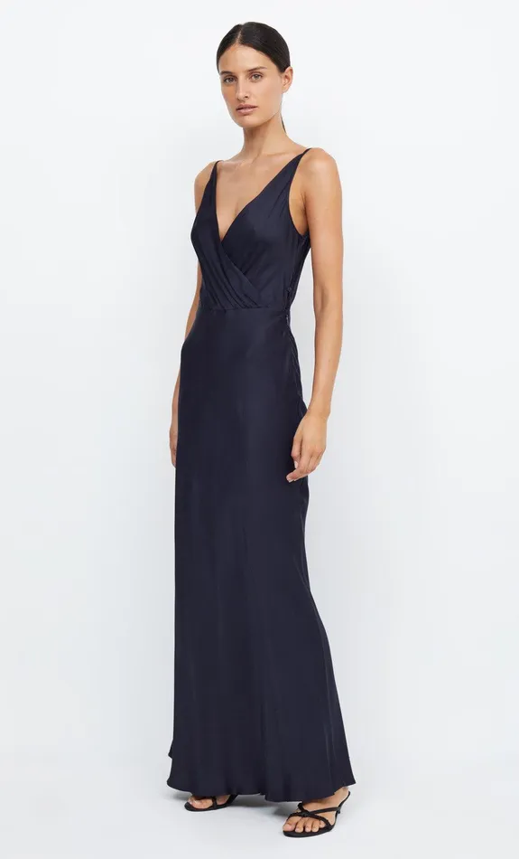Woman Bec Bridge Maxi Dresses ADORE V MAXI DRESS Ink Woman Bec Bridge Maxi Dresses ADORE V MAXI DRESS Ink