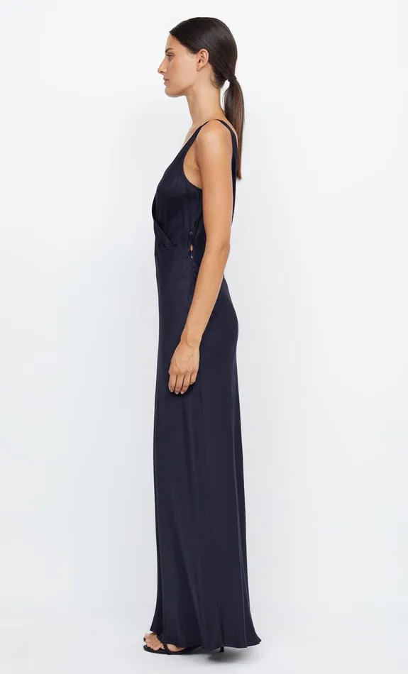 Woman Bec Bridge Maxi Dresses ADORE V MAXI DRESS Ink Woman Bec Bridge Maxi Dresses ADORE V MAXI DRESS Ink