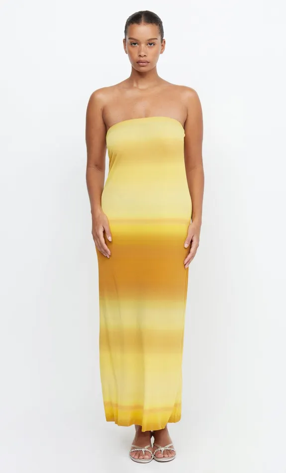 Woman Bec Bridge Maxi Dresses AMARA STRAPLESS MAXI DRESSFINAL SALE 8211 NO RETURNS Golden Ombre Woman Bec Bridge Maxi Dresses AMARA STRAPLESS MAXI DRESSFINAL SALE 8211 NO RETURNS Golden Ombre