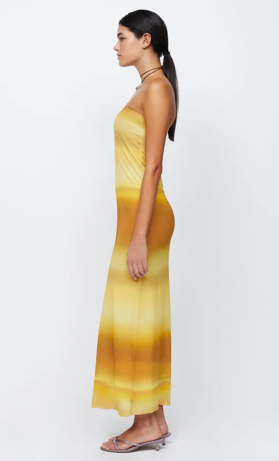 Woman Bec Bridge Maxi Dresses AMARA STRAPLESS MAXI DRESSFINAL SALE 8211 NO RETURNS Golden Ombre Woman Bec Bridge Maxi Dresses AMARA STRAPLESS MAXI DRESSFINAL SALE 8211 NO RETURNS Golden Ombre