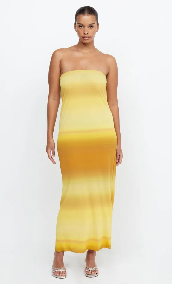 Woman Bec Bridge Maxi Dresses AMARA STRAPLESS MAXI DRESSFINAL SALE 8211 NO RETURNS Golden Ombre Woman Bec Bridge Maxi Dresses AMARA STRAPLESS MAXI DRESSFINAL SALE 8211 NO RETURNS Golden Ombre
