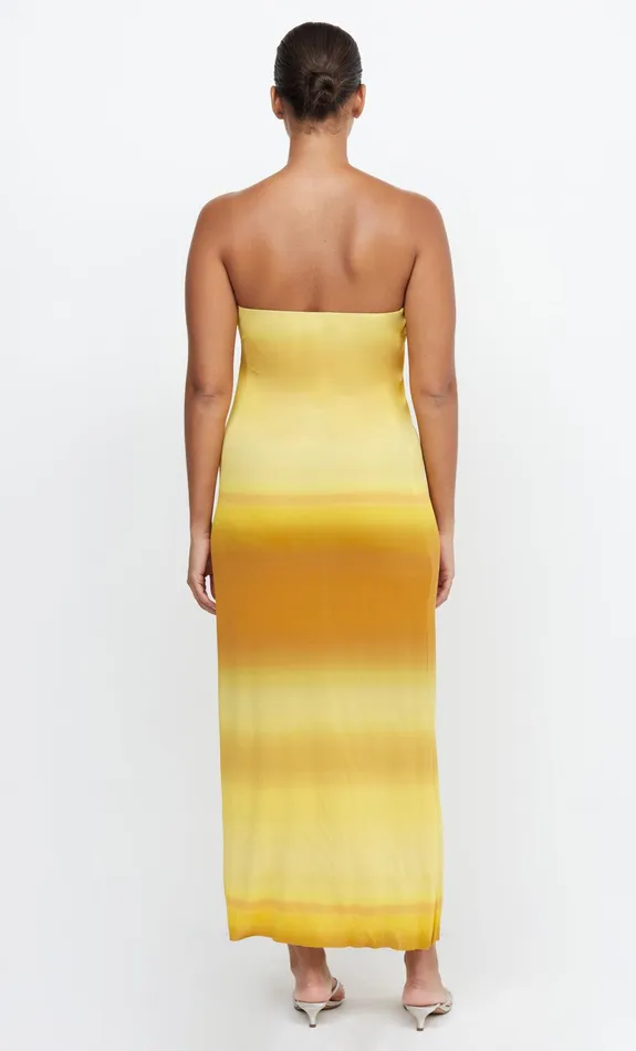 Woman Bec Bridge Maxi Dresses AMARA STRAPLESS MAXI DRESSFINAL SALE 8211 NO RETURNS Golden Ombre Woman Bec Bridge Maxi Dresses AMARA STRAPLESS MAXI DRESSFINAL SALE 8211 NO RETURNS Golden Ombre