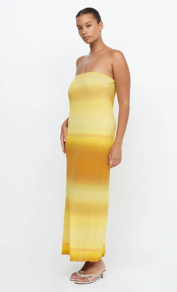 Woman Bec Bridge Maxi Dresses AMARA STRAPLESS MAXI DRESSFINAL SALE 8211 NO RETURNS Golden Ombre Woman Bec Bridge Maxi Dresses AMARA STRAPLESS MAXI DRESSFINAL SALE 8211 NO RETURNS Golden Ombre