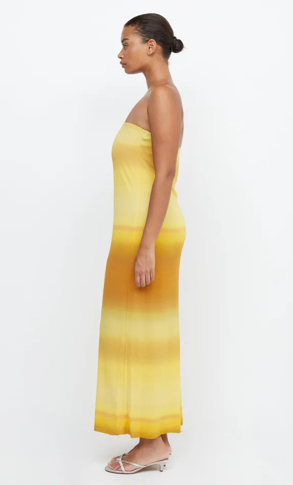 Woman Bec Bridge Maxi Dresses AMARA STRAPLESS MAXI DRESSFINAL SALE 8211 NO RETURNS Golden Ombre Woman Bec Bridge Maxi Dresses AMARA STRAPLESS MAXI DRESSFINAL SALE 8211 NO RETURNS Golden Ombre