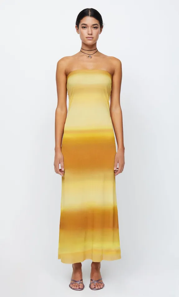 Woman Bec Bridge Maxi Dresses AMARA STRAPLESS MAXI DRESSFINAL SALE 8211 NO RETURNS Golden Ombre Woman Bec Bridge Maxi Dresses AMARA STRAPLESS MAXI DRESSFINAL SALE 8211 NO RETURNS Golden Ombre