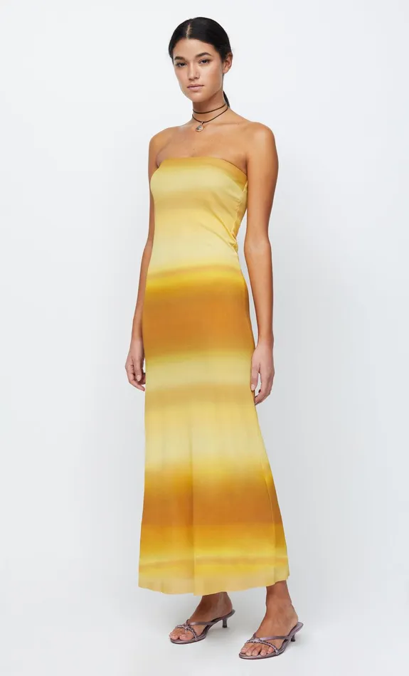 Woman Bec Bridge Maxi Dresses AMARA STRAPLESS MAXI DRESSFINAL SALE 8211 NO RETURNS Golden Ombre Woman Bec Bridge Maxi Dresses AMARA STRAPLESS MAXI DRESSFINAL SALE 8211 NO RETURNS Golden Ombre