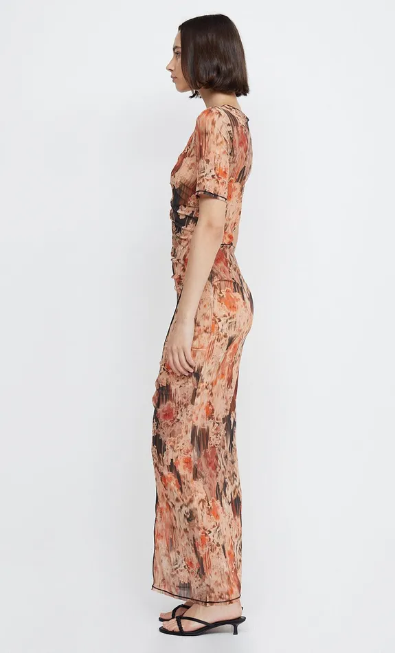 Woman Bec Bridge Maxi Dresses AVERIL TEE MAXI DRESS Glitch Floral Woman Bec Bridge Maxi Dresses AVERIL TEE MAXI DRESS Glitch Floral