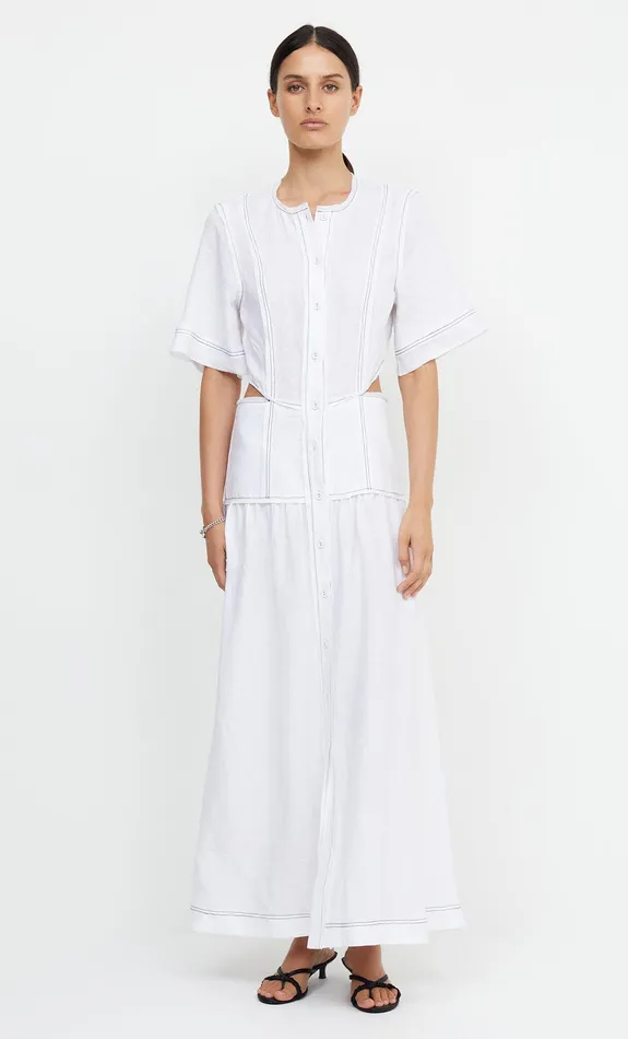 Woman Bec Bridge Maxi Dresses CASSIE MAXI DRESSFINAL SALE 8211 NO RETURNS Ivory Woman Bec Bridge Maxi Dresses CASSIE MAXI DRESSFINAL SALE 8211 NO RETURNS Ivory