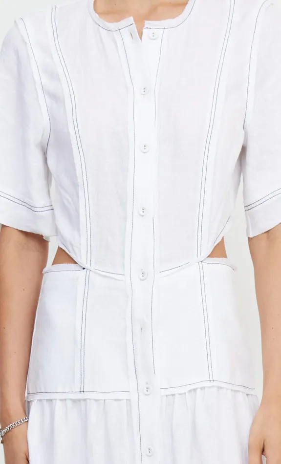 Woman Bec Bridge Maxi Dresses CASSIE MAXI DRESSFINAL SALE 8211 NO RETURNS Ivory Woman Bec Bridge Maxi Dresses CASSIE MAXI DRESSFINAL SALE 8211 NO RETURNS Ivory
