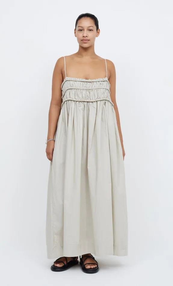 Woman Bec Bridge Maxi Dresses ELI MAXI DRESSFINAL SALE 8211 NO RETURNS Oyster