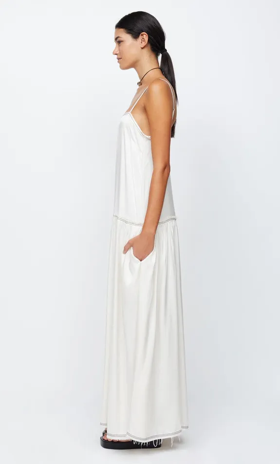 Woman Bec Bridge Maxi Dresses ELYNA STRAP MAXI DRESSFINAL SALE 8211 NO RETURNS Ivory Woman Bec Bridge Maxi Dresses ELYNA STRAP MAXI DRESSFINAL SALE 8211 NO RETURNS Ivory