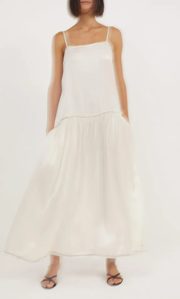 Woman Bec Bridge Maxi Dresses ELYNA STRAP MAXI DRESSFINAL SALE 8211 NO RETURNS Ivory Woman Bec Bridge Maxi Dresses ELYNA STRAP MAXI DRESSFINAL SALE 8211 NO RETURNS Ivory