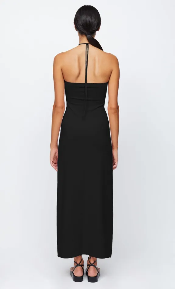 Woman Bec Bridge Maxi Dresses ESMAE HALTER MAXI KNIT DRESSFINAL SALE 8211 NO RETURNS Black Woman Bec Bridge Maxi Dresses ESMAE HALTER MAXI KNIT DRESSFINAL SALE 8211 NO RETURNS Black