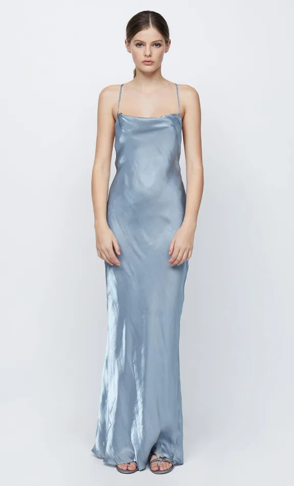 Woman Bec Bridge Maxi Dresses INDRA MAXI DRESS Steel Blue