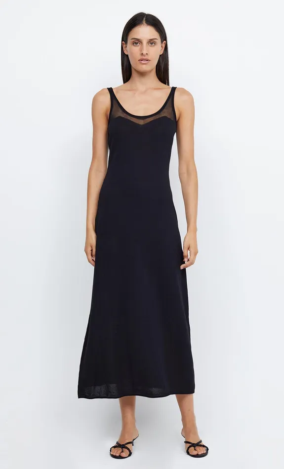 Woman Bec Bridge Maxi Dresses JESSA KNIT MAXI DRESSFINAL SALE 8211 NO RETURNS Black Woman Bec Bridge Maxi Dresses JESSA KNIT MAXI DRESSFINAL SALE 8211 NO RETURNS Black