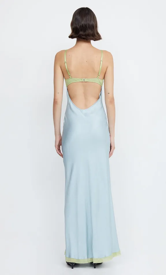 Woman Bec Bridge Maxi Dresses JOELLE MAXI DRESS Cloud BluePear Woman Bec Bridge Maxi Dresses JOELLE MAXI DRESS Cloud BluePear