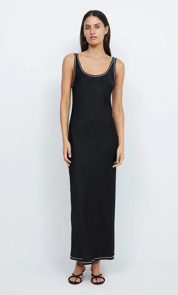 Woman Bec Bridge Maxi Dresses KAI SCOOP NECK MAXI DRESS BlackWhite Woman Bec Bridge Maxi Dresses KAI SCOOP NECK MAXI DRESS BlackWhite