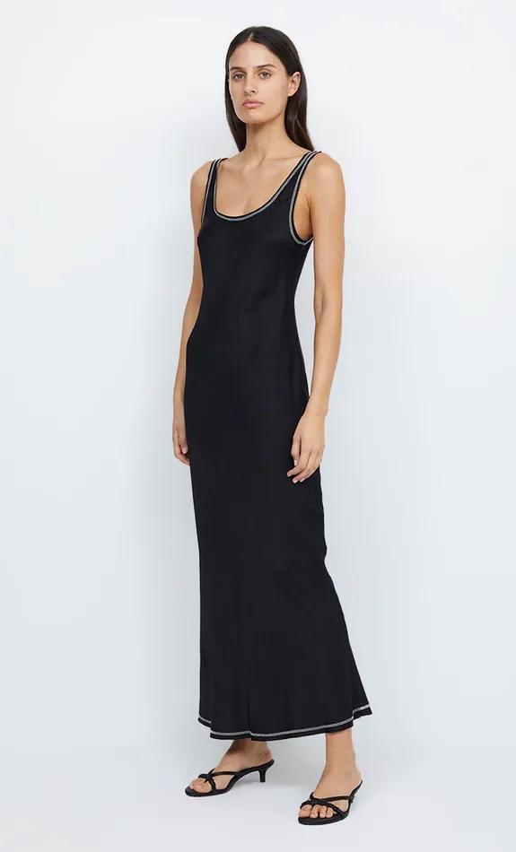 Woman Bec Bridge Maxi Dresses KAI SCOOP NECK MAXI DRESS BlackWhite Woman Bec Bridge Maxi Dresses KAI SCOOP NECK MAXI DRESS BlackWhite