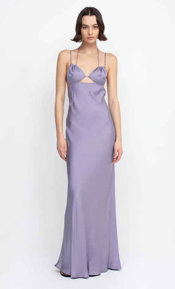 Woman Bec Bridge Maxi Dresses KAI STRAPPY MAXI DRESS Ash Lilac