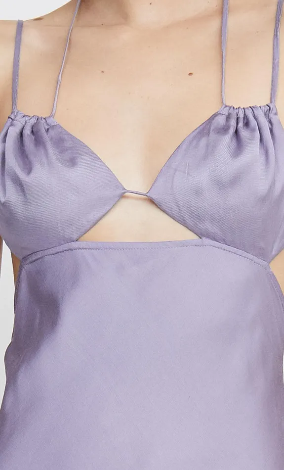 Woman Bec Bridge Maxi Dresses KAI STRAPPY MAXI DRESS Ash Lilac Woman Bec Bridge Maxi Dresses KAI STRAPPY MAXI DRESS Ash Lilac