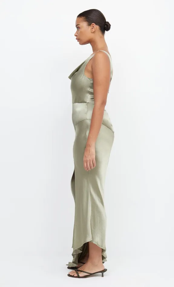 Woman Bec Bridge Maxi Dresses MOON DANCE COWL DRESS Sage Woman Bec Bridge Maxi Dresses MOON DANCE COWL DRESS Sage