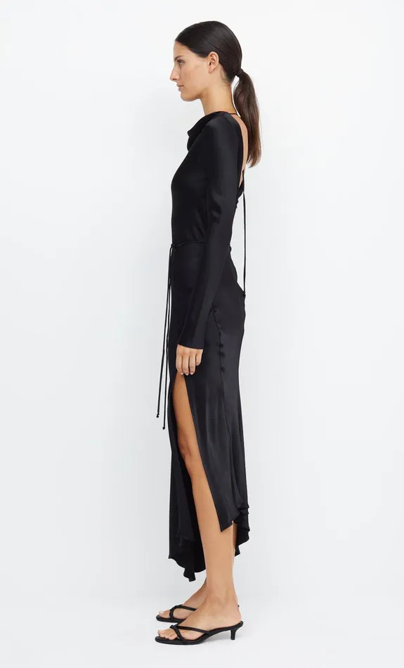 Woman Bec Bridge Maxi Dresses MOON DANCE LONG SLEEVE MAXI DRESS Black Woman Bec Bridge Maxi Dresses MOON DANCE LONG SLEEVE MAXI DRESS Black