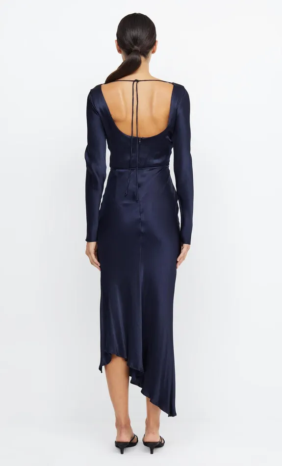 Woman Bec Bridge Maxi Dresses MOON DANCE LONG SLEEVE MAXI DRESS Ink Woman Bec Bridge Maxi Dresses MOON DANCE LONG SLEEVE MAXI DRESS Ink