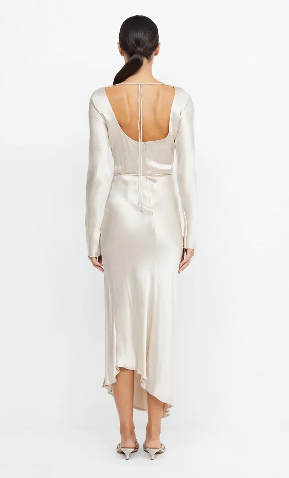 Woman Bec Bridge Maxi Dresses MOON DANCE LONG SLEEVE MAXI DRESS Sand Woman Bec Bridge Maxi Dresses MOON DANCE LONG SLEEVE MAXI DRESS Sand