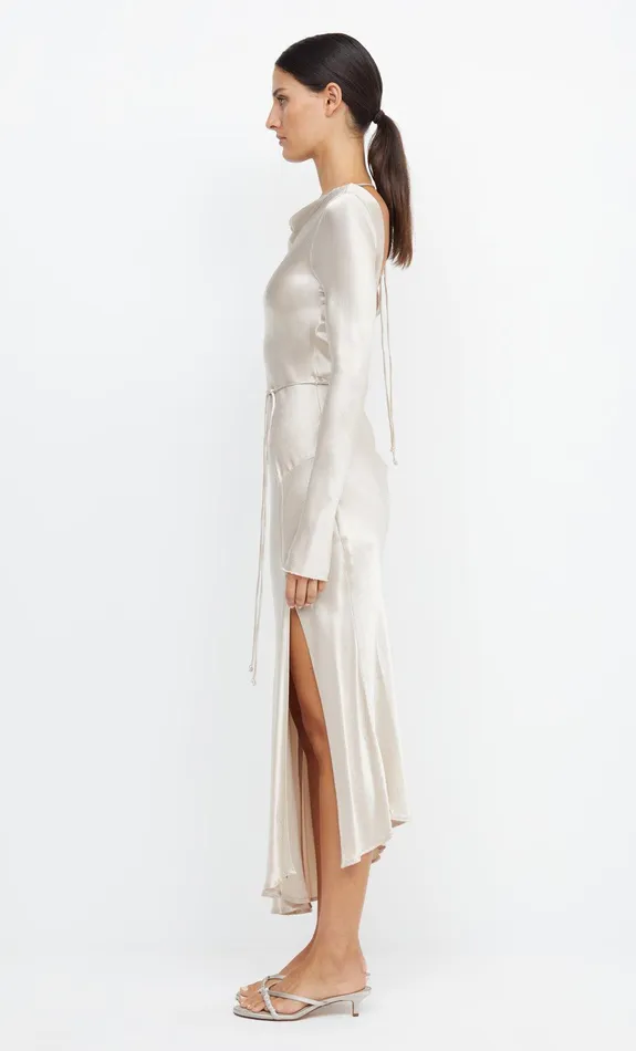 Woman Bec Bridge Maxi Dresses MOON DANCE LONG SLEEVE MAXI DRESS Sand Woman Bec Bridge Maxi Dresses MOON DANCE LONG SLEEVE MAXI DRESS Sand