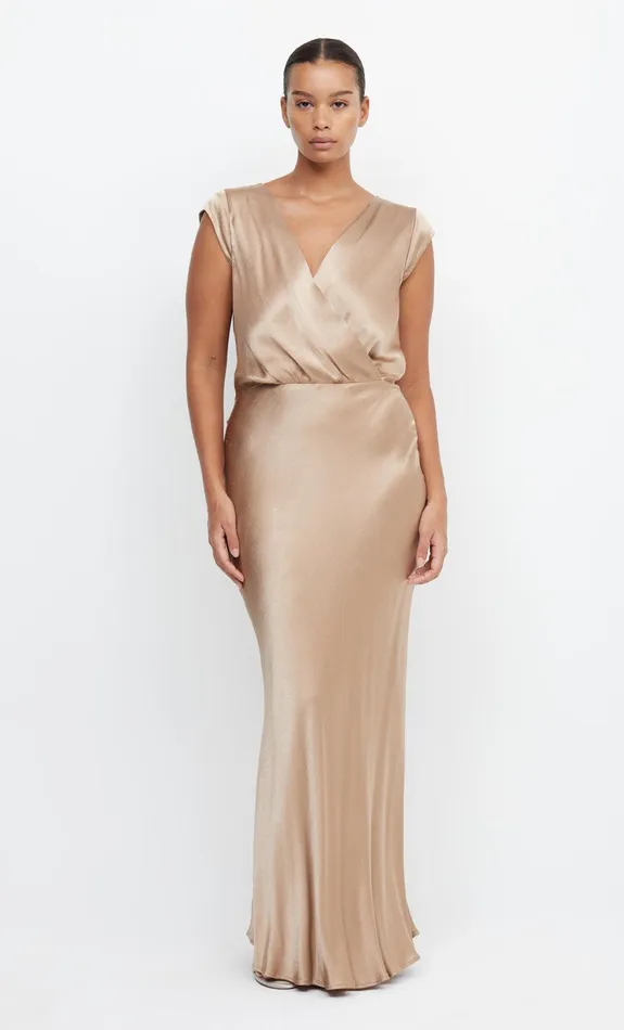 Woman Bec Bridge Maxi Dresses MOON DANCE MAXI DRESS Golden