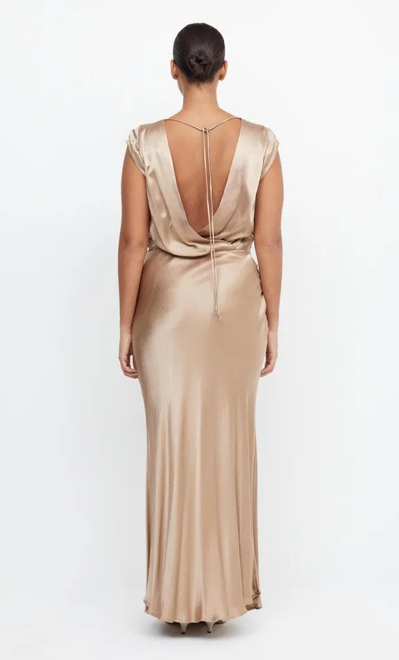 Woman Bec Bridge Maxi Dresses MOON DANCE MAXI DRESS Golden Woman Bec Bridge Maxi Dresses MOON DANCE MAXI DRESS Golden