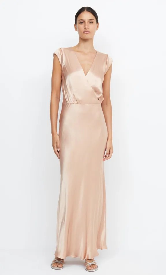 Woman Bec Bridge Maxi Dresses MOON DANCE MAXI DRESS Rose Gold