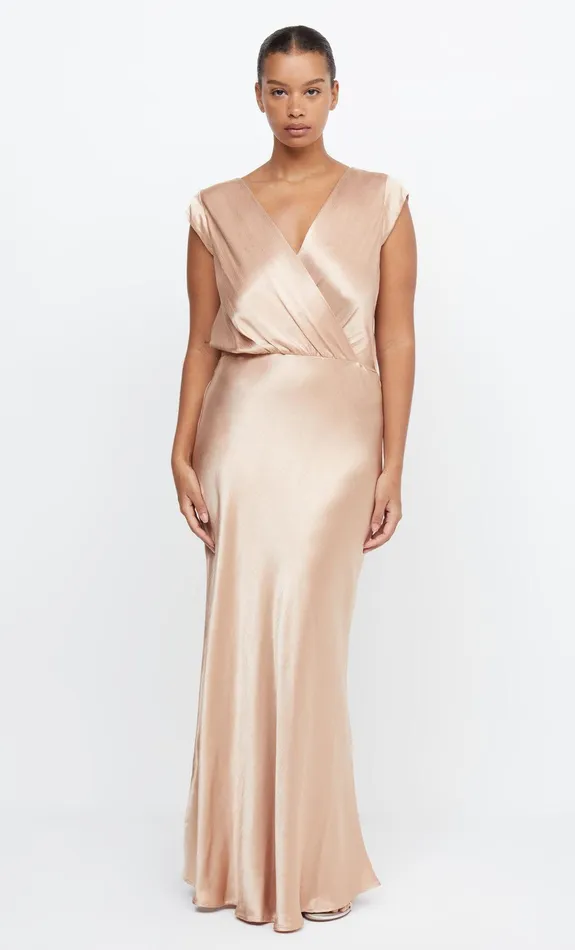 Woman Bec Bridge Maxi Dresses MOON DANCE MAXI DRESS Rose Gold Woman Bec Bridge Maxi Dresses MOON DANCE MAXI DRESS Rose Gold