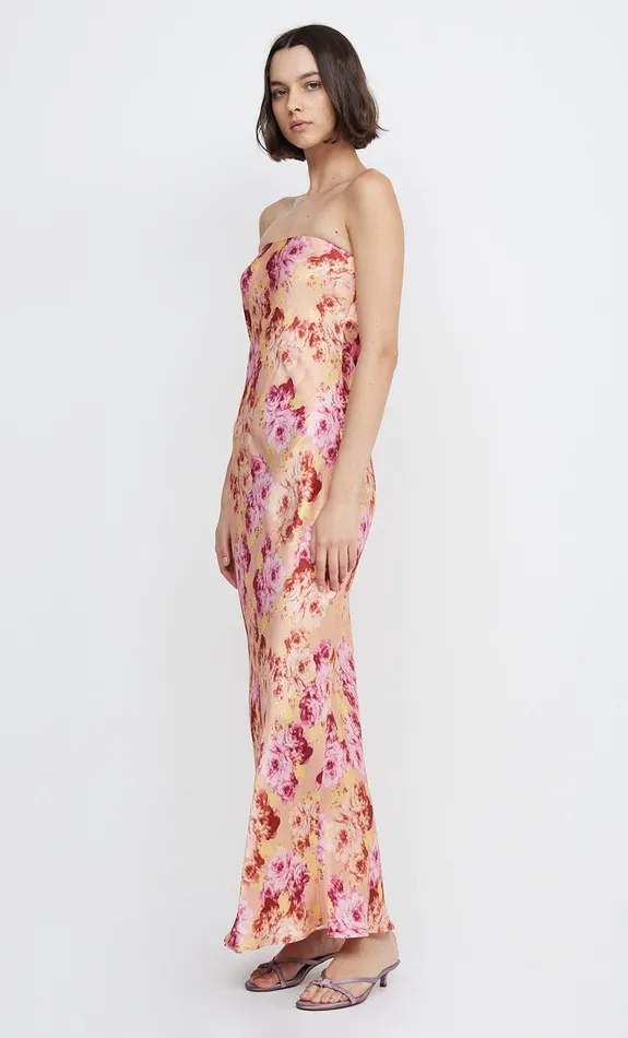 Woman Bec Bridge Maxi Dresses MOON DANCE STRAPLESS DRESS Belle Floral Woman Bec Bridge Maxi Dresses MOON DANCE STRAPLESS DRESS Belle Floral