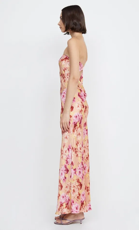 Woman Bec Bridge Maxi Dresses MOON DANCE STRAPLESS DRESS Belle Floral Woman Bec Bridge Maxi Dresses MOON DANCE STRAPLESS DRESS Belle Floral