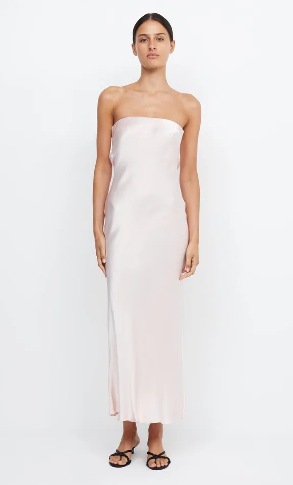 Woman Bec Bridge Maxi Dresses MOON DANCE STRAPLESS DRESS Blush Woman Bec Bridge Maxi Dresses MOON DANCE STRAPLESS DRESS Blush