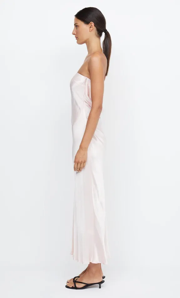 Woman Bec Bridge Maxi Dresses MOON DANCE STRAPLESS DRESS Blush Woman Bec Bridge Maxi Dresses MOON DANCE STRAPLESS DRESS Blush