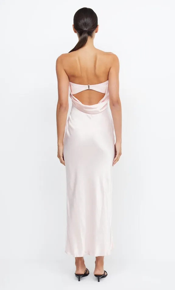 Woman Bec Bridge Maxi Dresses MOON DANCE STRAPLESS DRESS Blush Woman Bec Bridge Maxi Dresses MOON DANCE STRAPLESS DRESS Blush