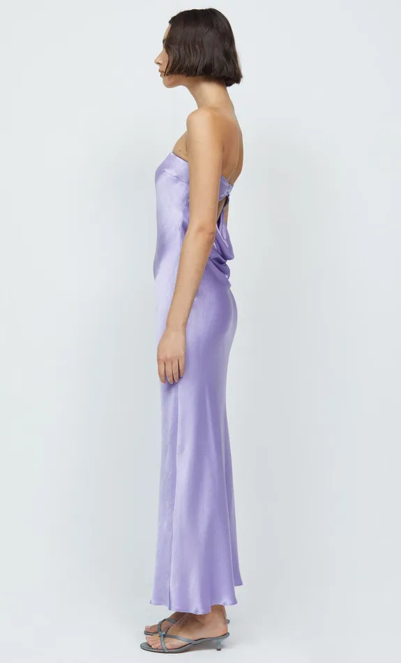 Woman Bec Bridge Maxi Dresses MOON DANCE STRAPLESS DRESS Lilac Woman Bec Bridge Maxi Dresses MOON DANCE STRAPLESS DRESS Lilac