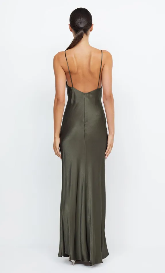Woman Bec Bridge Maxi Dresses MOON DANCE V MAXI DRESS Dark Willow Woman Bec Bridge Maxi Dresses MOON DANCE V MAXI DRESS Dark Willow