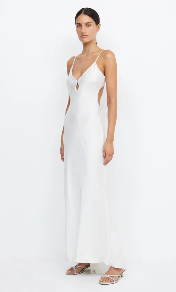 Woman Bec Bridge Maxi Dresses PARADISE BEADED MAXI DRESS Ivory Woman Bec Bridge Maxi Dresses PARADISE BEADED MAXI DRESS Ivory