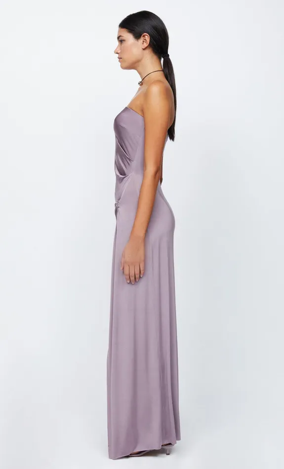 Woman Bec Bridge Maxi Dresses PETRA STRAPLESS MAXI DRESS Mauve Woman Bec Bridge Maxi Dresses PETRA STRAPLESS MAXI DRESS Mauve