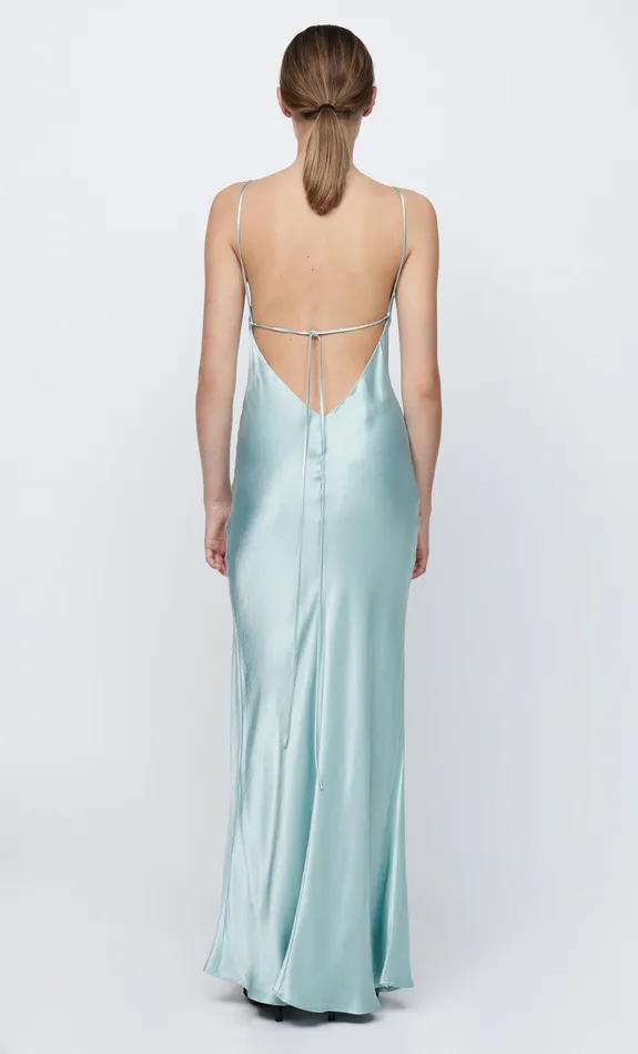 Woman Bec Bridge Maxi Dresses REN SPLIT MAXI DRESS Seafoam Green Woman Bec Bridge Maxi Dresses REN SPLIT MAXI DRESS Seafoam Green