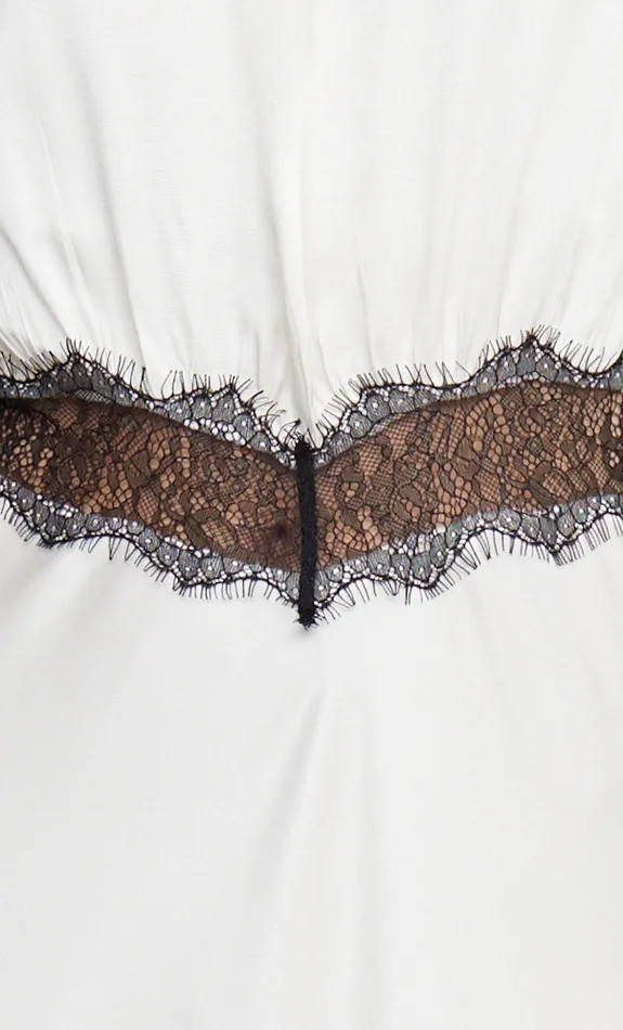 Woman Bec Bridge Maxi Dresses SPENCER LACE STRAPLESS MAXI IvoryBlack Woman Bec Bridge Maxi Dresses SPENCER LACE STRAPLESS MAXI IvoryBlack