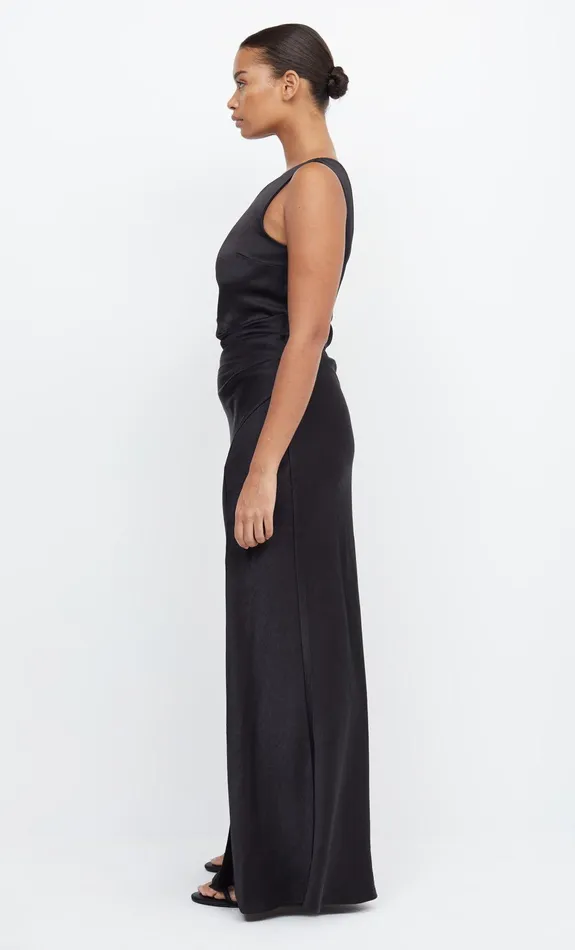 Woman Bec Bridge Maxi Dresses THE DREAMER ASYM DRESS Black Woman Bec Bridge Maxi Dresses THE DREAMER ASYM DRESS Black