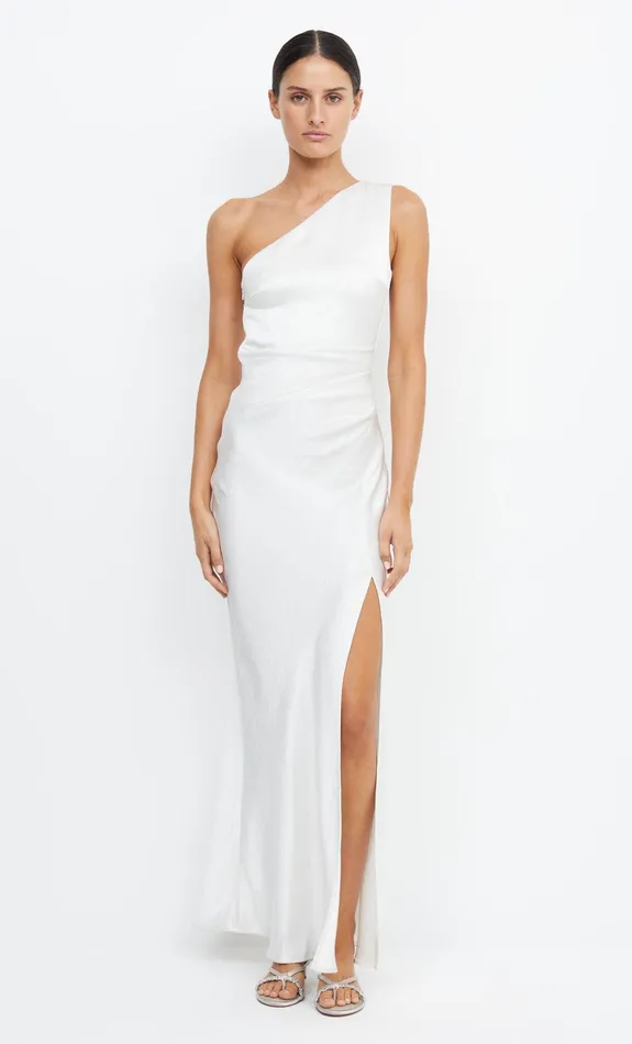 Woman Bec Bridge Maxi Dresses THE DREAMER ASYM DRESS Ivory Woman Bec Bridge Maxi Dresses THE DREAMER ASYM DRESS Ivory